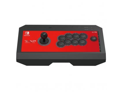 Ovladač HORI Real Arcade Pro V Hayabusa pro Nintendo Switch - černý/červený