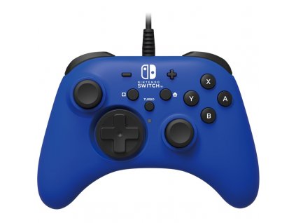 Gamepad HORI Wired Controller HORIPAD pro Nintendo Switch - modrý