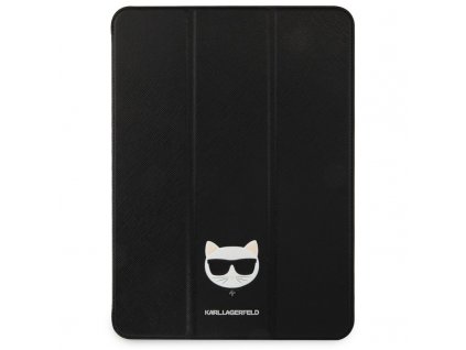 Pouzdro na tablet Karl Lagerfeld Choupette Head Saffiano na Apple iPad Pro 11" - černé
