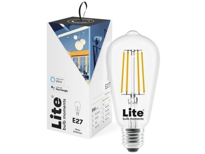 Chytrá žárovka Lite bulb moments E27, 5W, 2700-6500K