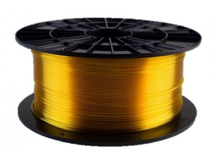 Tisková struna Filament PM 1,75 PETG, 1 kg - žlutá/průhledná