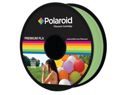 Tisková struna Polaroid Universal Premium PLA 1kg 1.75mm - jemná zelená