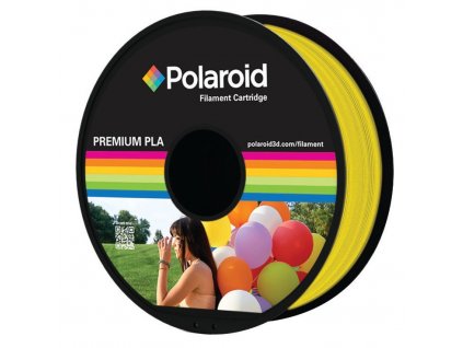 Tisková struna Polaroid Universal Premium PLA 1kg 1.75mm - žlutá