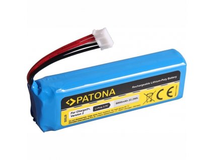Baterie PATONA pro reproduktor JBL Charge 2+/Charge 3 (2015) 6000mAh 3,7V Li-Pol