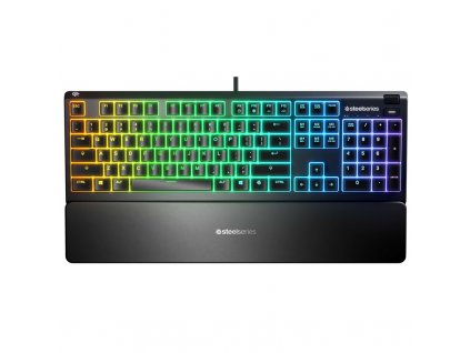 Klávesnice SteelSeries Apex 3 US - černá