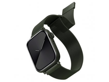 Řemínek Uniq Dante na Apple Watch 42/44/45/49mm - zelený