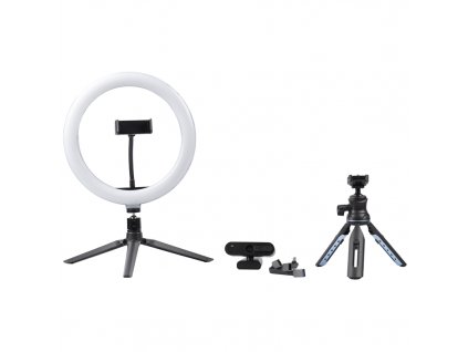 Webkamera Visixa CAM 30, Sada do kanceláře (webkamera+světlo+tripod+USB-C adapter)