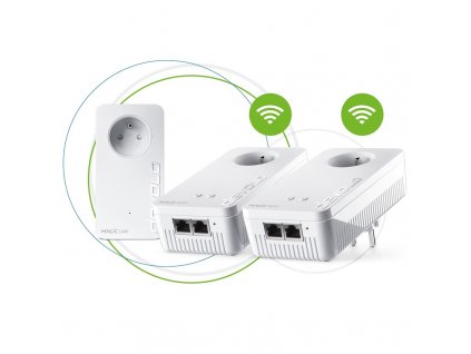 Síťový rozvod LAN po 230V Devolo Magic 2 WiFi 6 Multiroom Kit