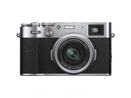 Fotoaparát FujiFilm X100V, stříbrný