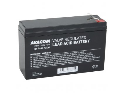 Olověný akumulátor Avacom 12V 6Ah F2 HighRate