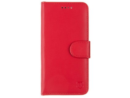 Pouzdro na mobil flipové Tactical Field Notes na Motorola Moto G32 - červené