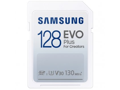 Paměťová karta Samsung EVO Plus SDXC (130R) 128 GB