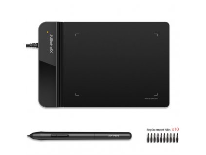 Grafický tablet XPPen Star G430S - černý