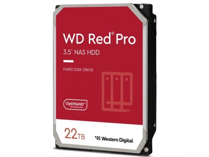 HDD 3,5" Western Digital Red Pro 22TB SATA 6 Gb/s, 7200 ot/min, 512MB cache
