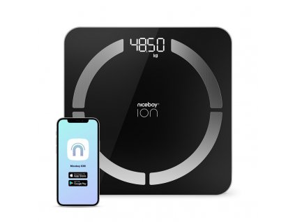 Osobní váha Niceboy ION Smart Scale Black