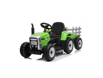 Elektrický traktor Beneo Workers s vlečkou zelený