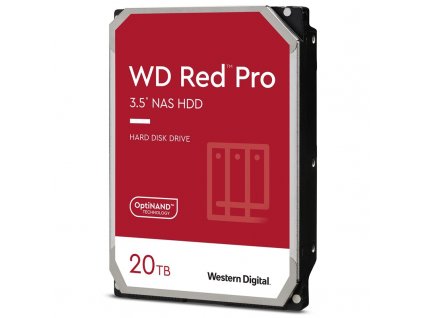 HDD 3,5" Western Digital Red Pro 20TB SATA 6 Gb/s, 7200 ot/min, 512MB cache