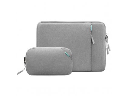 Pouzdro na notebook tomtoc Sleeve Kit na 14" MacBook Pro - šedé