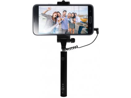 Selfie tyč FIXED Snap Mini - černá