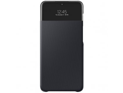 Pouzdro na mobil flipové Samsung S View Wallet Cover na Galaxy A32 5G - černé