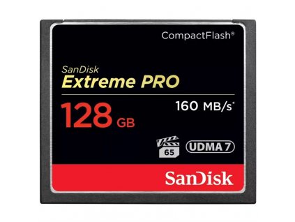 Paměťová karta SanDisk CF Extreme Pro 128 GB (160R/150W)