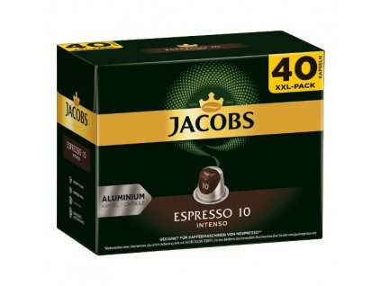 Kapsle Jacobs Espresso Intenso 40 ks
