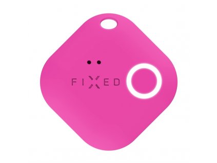 Klíčenka FIXED Smile s motion senzorem - růžová