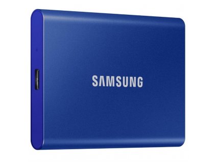 SSD externí Samsung T7 500GB - modrý