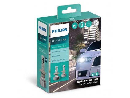 Autožárovka Philips LED H4 Ultinon Pro5000 HL 2 ks