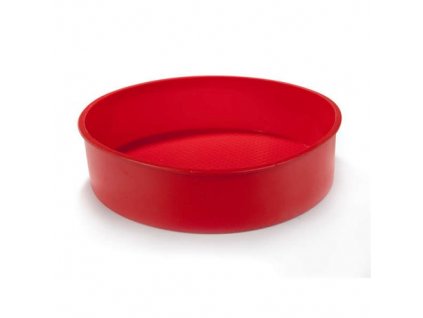 Forma silikonová BANQUET 31R12604196, dort 24cm, červená