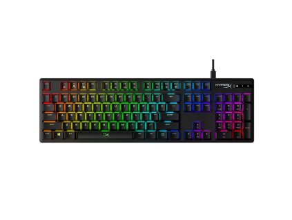 Klávesnice HyperX Alloy Origins Aqua Switch, US - černá