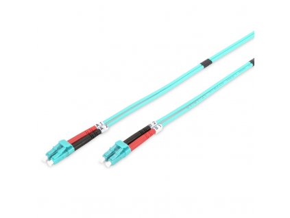 Kabel Digitus Optic Patch, LC / LC, Multimode, OM3, 50/125 µ, 1m - modrý