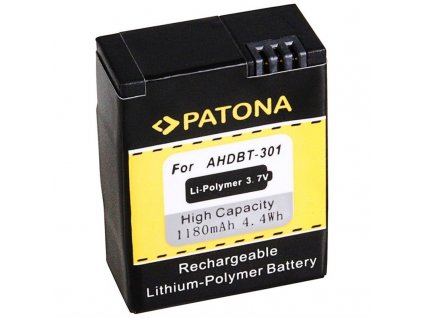 Baterie PATONA pro GoPro HD Hero 3 1180mAh Li-Pol