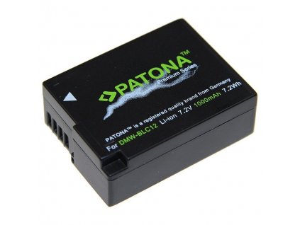 Baterie PATONA pro Panasonic DMW-BLC12 E 1000mAh Li-Ion Premium