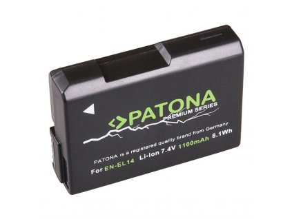 Baterie PATONA pro Nikon EN-EL14 1100mAh Li-Ion Premium