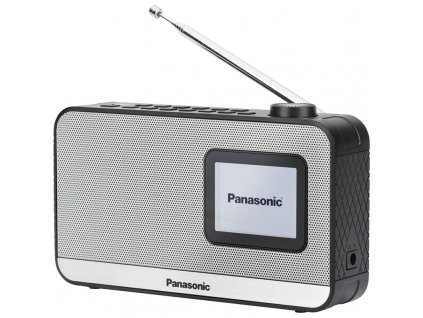Radiopřijímač DAB+ Panasonic RF-D15EG-K, černý/šedý