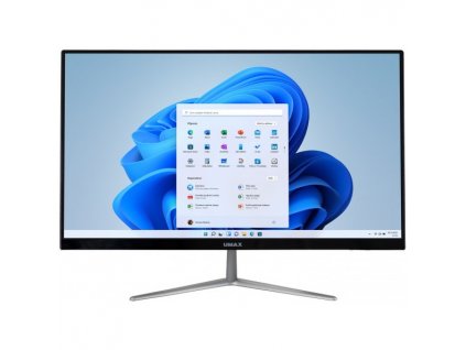 Počítač All In One Umax U-One 24JL Pro 23.8", 1920 x 1080 Full HD , bezdotykový, Celeron N5100, SSD 128GB, UHD 600, Microsoft Windows 11 Pro - černý