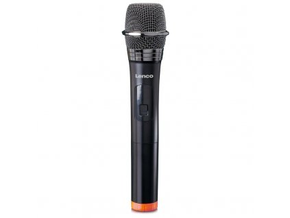 Mikrofon Lenco MCW-011BK bezdrátový - černý