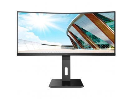 Monitor AOC CU34P2A 34",LED, VA, 1ms, 3000:1, 300cd/m2, 3440 × 1440,DP,