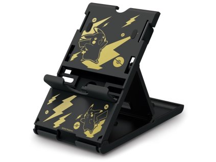 Držák HORI Compact PlayStand pro Nintendo Switch - Pikachu Black & Gold