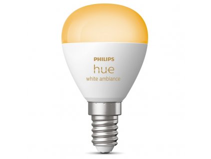 Chytrá žárovka Philips Hue Bluetooth, 5,1W, E14, White Ambiance