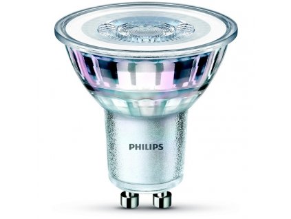 Žárovka LED Philips 4,6 W, GU10, teplá bílá, 10 ks