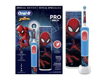 Zubní kartáček Oral-B Pro Kids Spiderman 3+