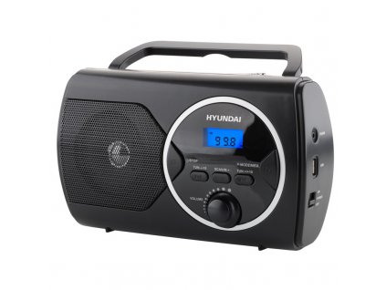 Radiopřijímač Hyundai PR 570PLLUB, FM PLL, USB, černý