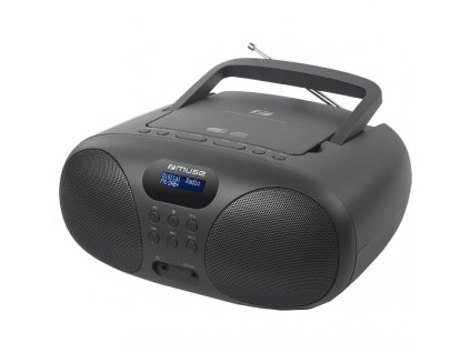 Radiopřijímač DAB+/CD MUSE M-208DB, černý