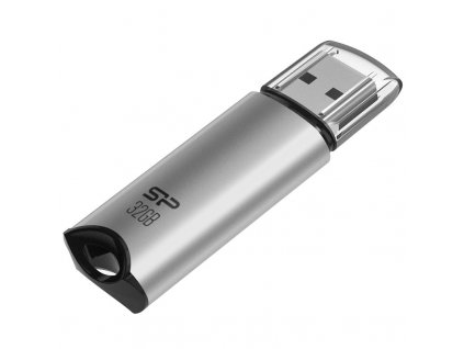 Flash USB Silicon Power Marvel M02 32 GB USB 3.2 Gen 1 - stříbrný