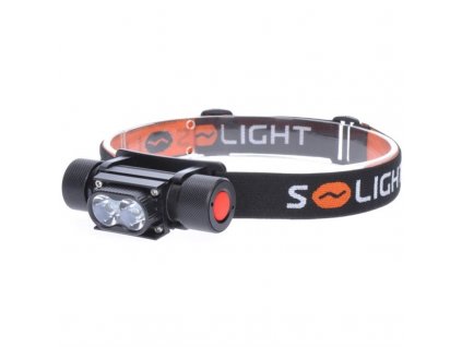 Čelovka Solight 650 lm, Li-Ion, USB