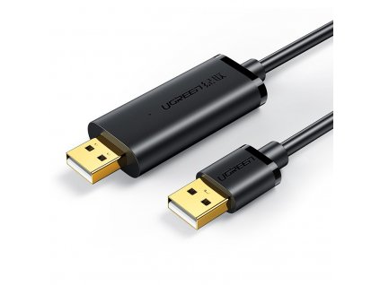 Kabel UGREEN USB 2.0, 2m - černý
