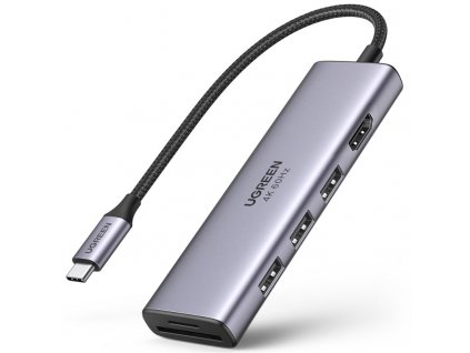 USB Hub UGREEN 6-in-1 USB-C to HDMI