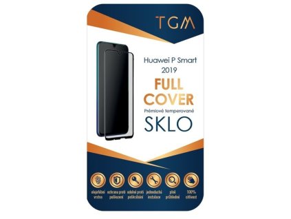 Tvrzené sklo TGM Full Cover na Huawei P Smart 2019